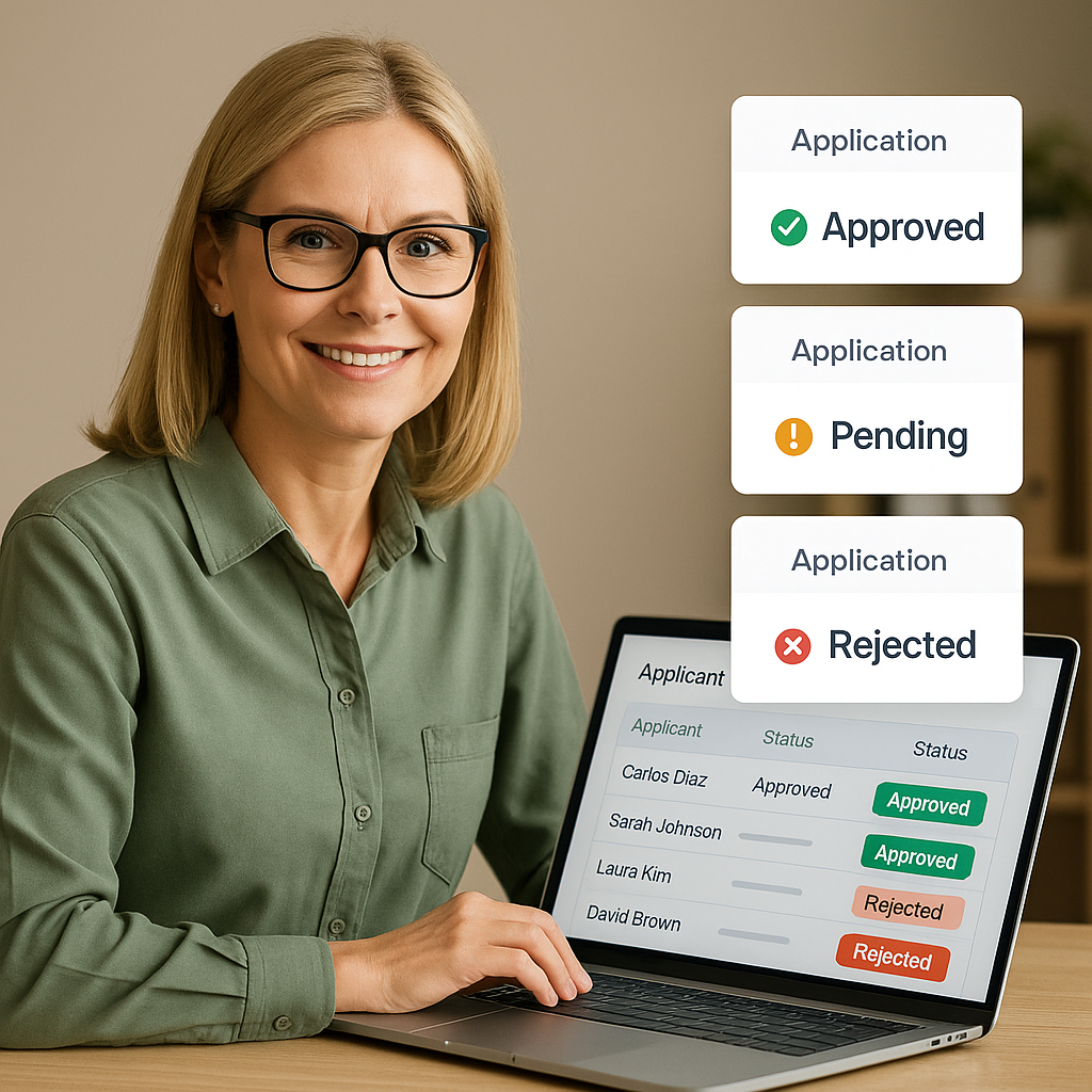 Moon Apply Dashboard